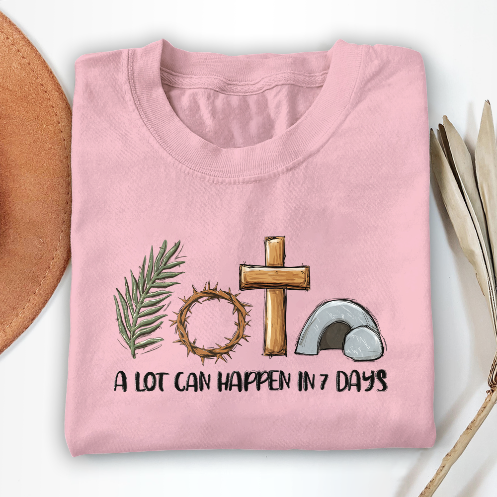 A Lot Can Happen In 7 Days Unisex T-shirt