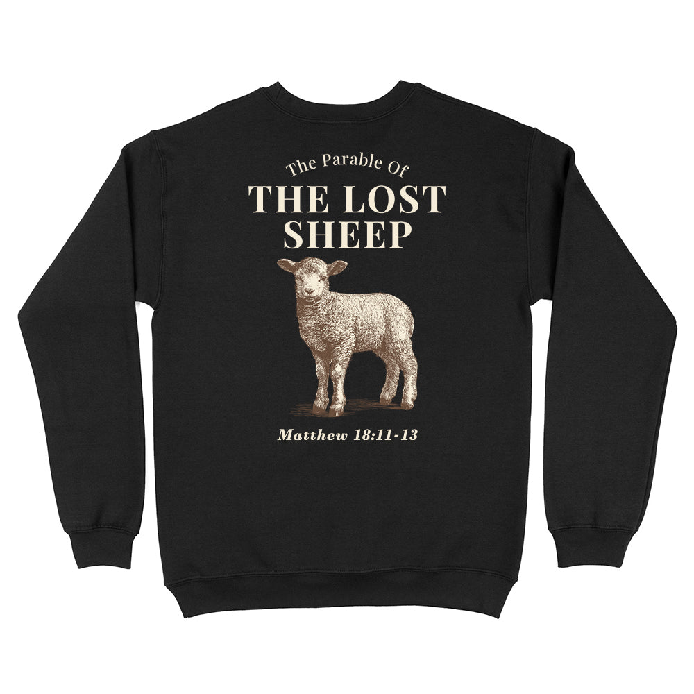 The Parable of the Lost Sheep Christian Unisex Sweatshirt