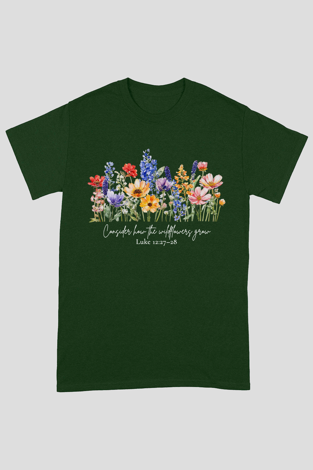 Consider How The Wild Flowers Grow Unisex T-shirt