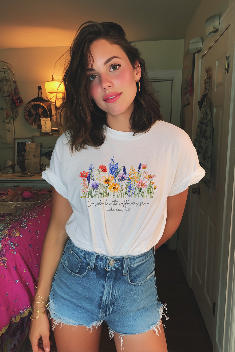 Consider How The Wild Flowers Grow Unisex T-shirt