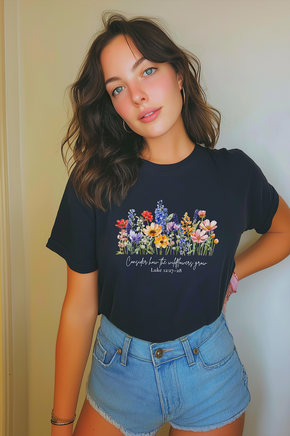 Consider How The Wild Flowers Grow Unisex T-shirt