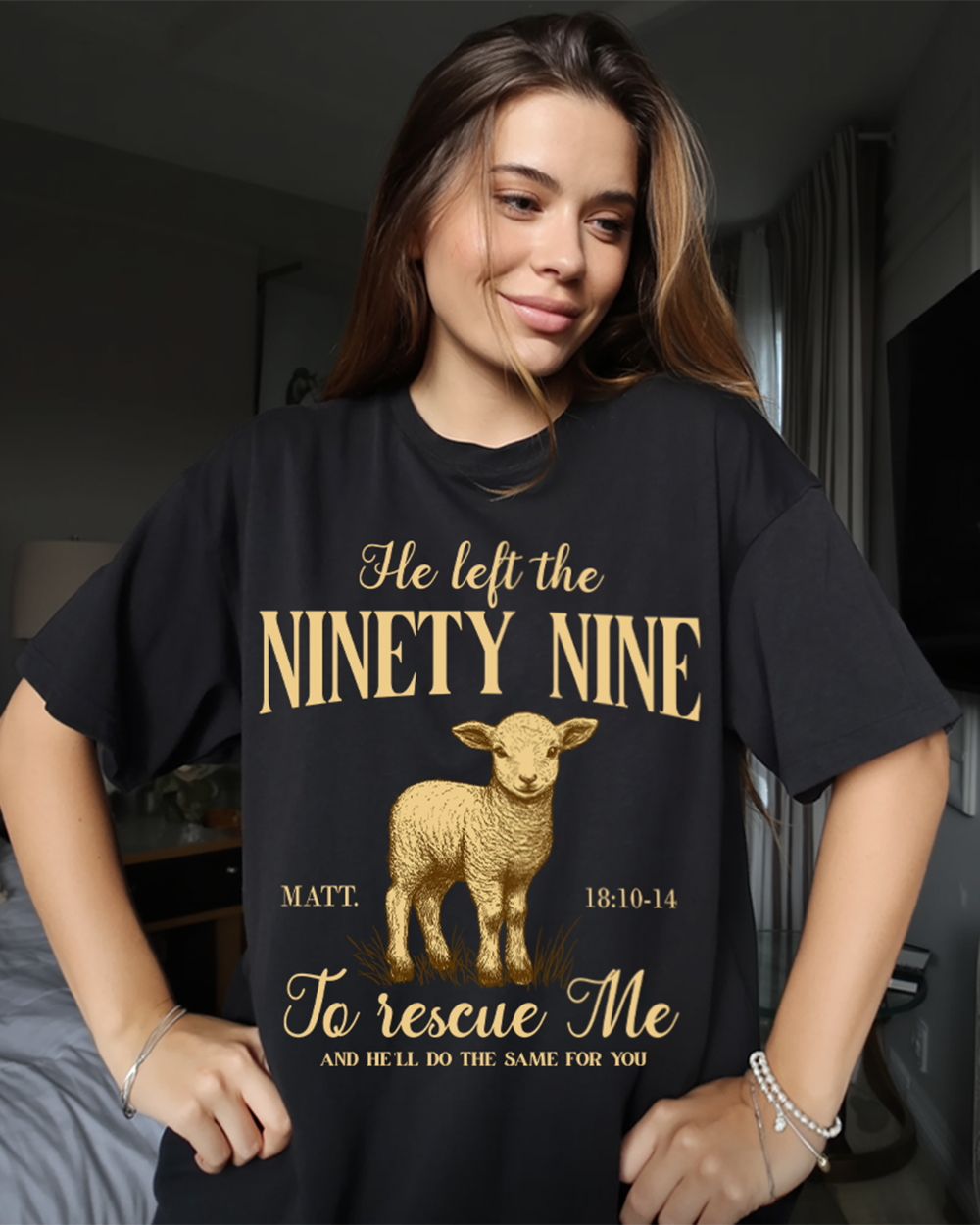 He Left The 99 To Rescue Me Unisex T-shirt