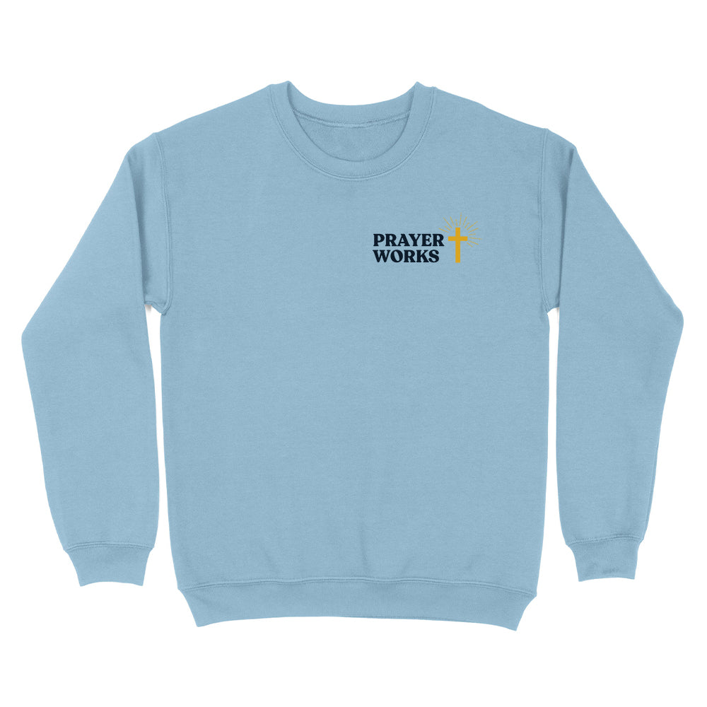 Need Prayer Tap My Shoulder Christian Unisex Sweatshirt