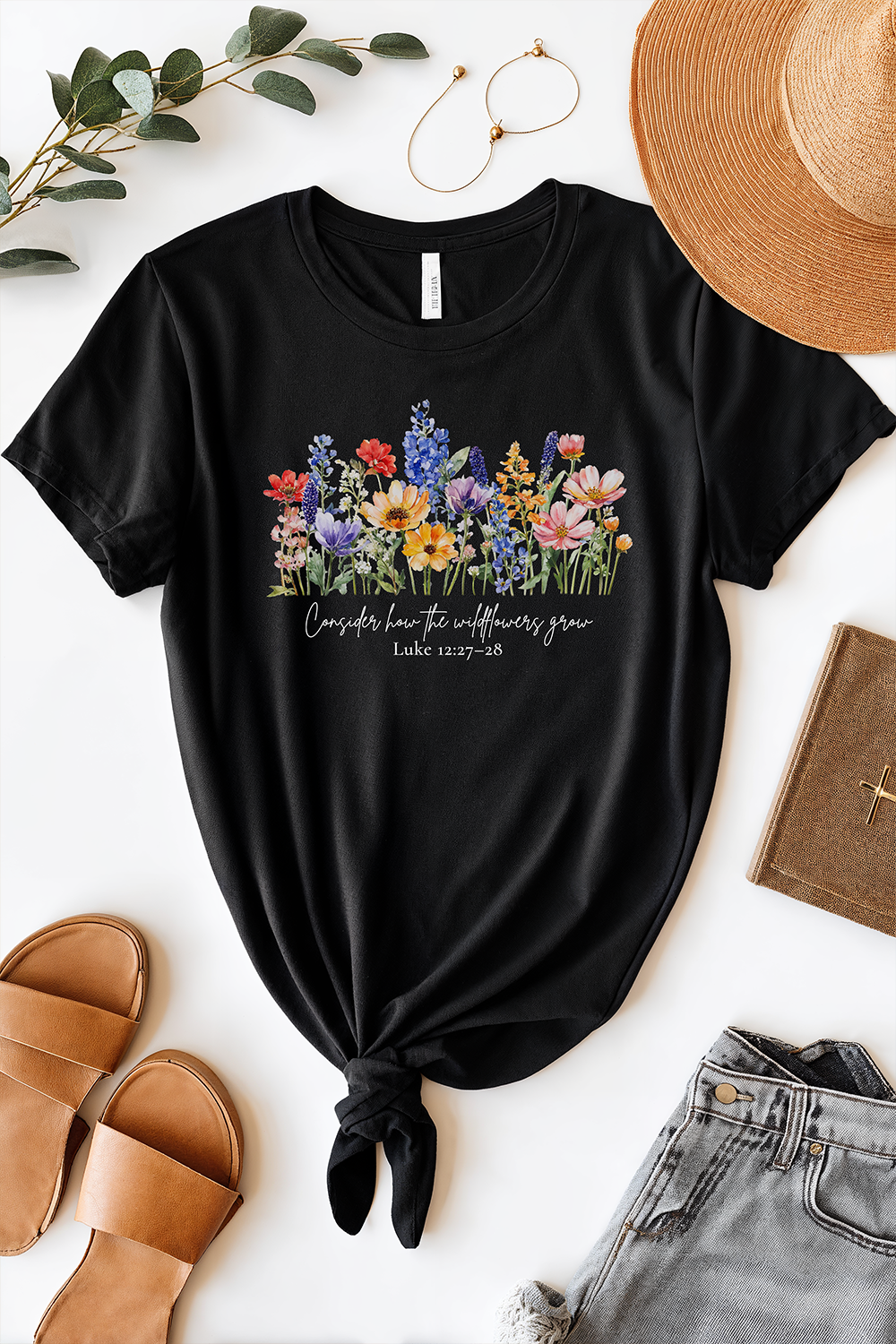 Consider How The Wild Flowers Grow Unisex T-shirt