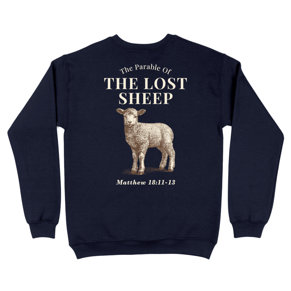 The Parable of the Lost Sheep Christian Unisex Sweatshirt