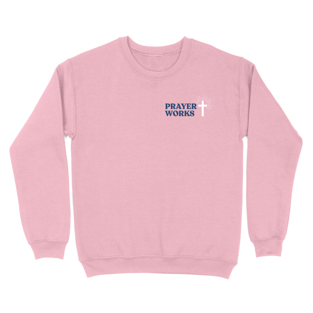 Need Prayer Tap My Shoulder Christian Unisex Sweatshirt