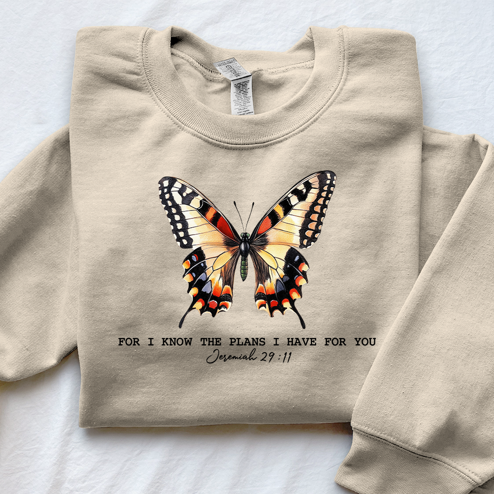 For I Know The Plans I Have For You Unisex Sweatshirt