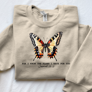 For I Know The Plans I Have For You Unisex Sweatshirt