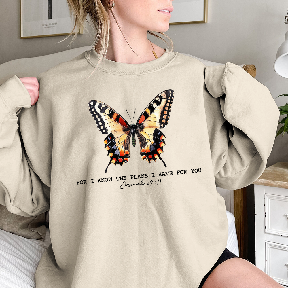 For I Know The Plans I Have For You Unisex Sweatshirt