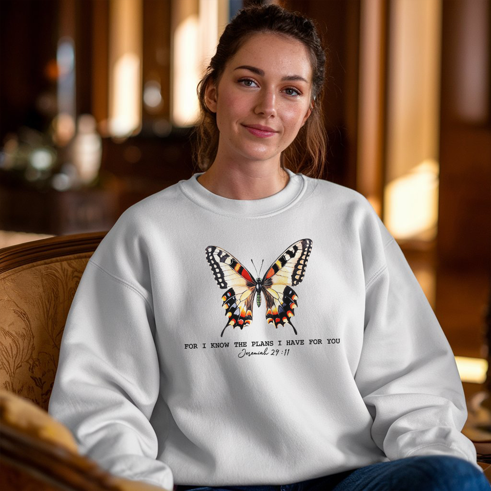 For I Know The Plans I Have For You Unisex Sweatshirt