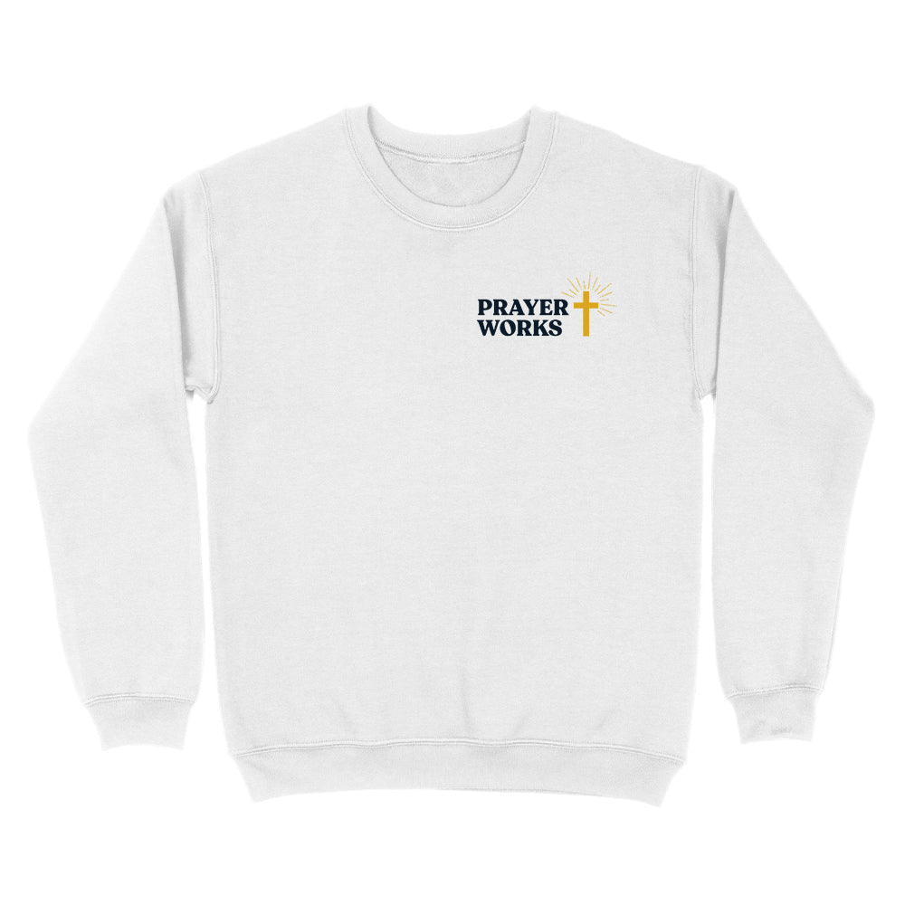 Need Prayer Tap My Shoulder Christian Unisex Sweatshirt